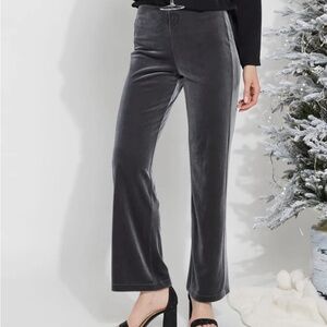 New with tags Lysse Velvet pants size extra small charcoal